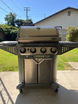 STOK 4-Burner Stainless Steel Gas Grill