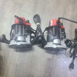 Milwaukee
1-3/4 Max HP BodyGrip Router $139 each