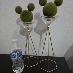 Disney Mickey Candle Holders Home Decor