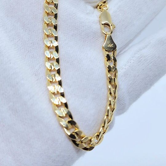 14k gold-plated bracelet