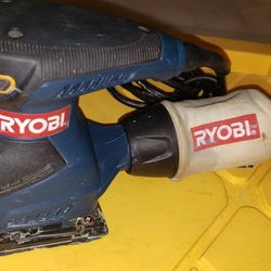 Ryobi 1/4"inch Sheet Finishing Sander S652D 2.0 Amp 14,000 OPM 120 Volt'z 60Hz AJ1(contact info removed)9 Cord Electric