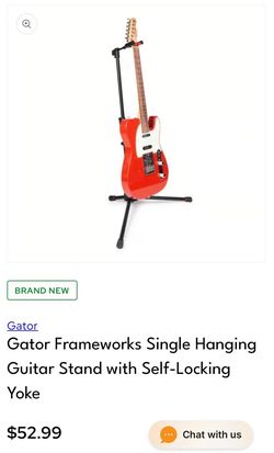 Frameworks Self-Locking Stand guitar