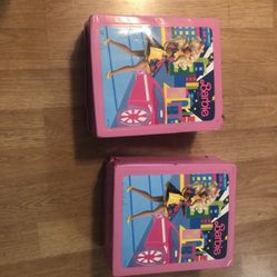 Vintage Barbie suitcases