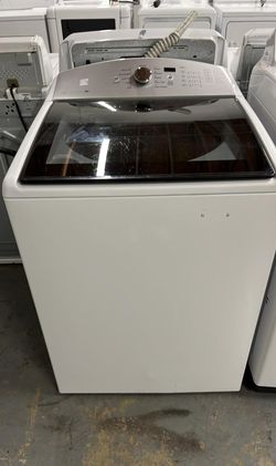 Kenmore Top Load Washer – HE, Glass Lid, Stainless Drum