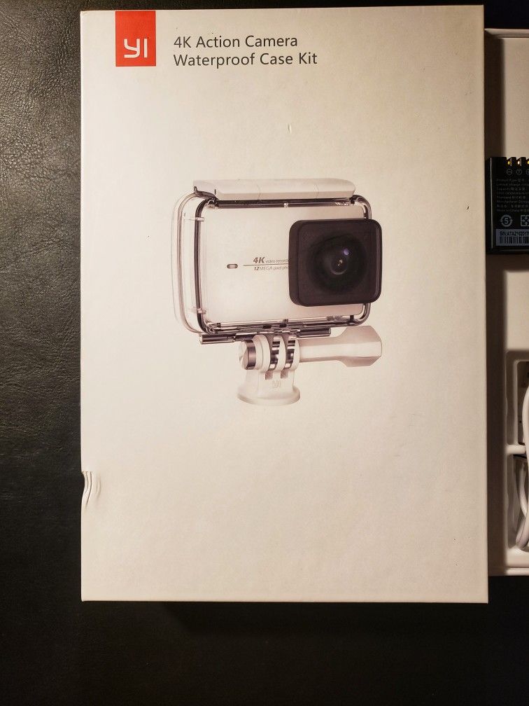 4k Action Camera W Waterproof Case