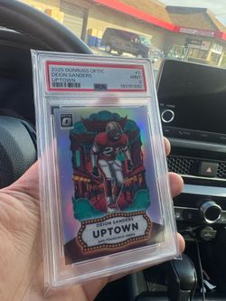 Deion sanders uptown PSA 9