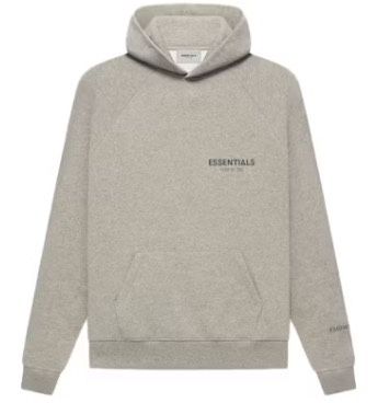 Fear of God Essentials Core Collection Pull Over Hoodie Heather Oat Large,All Products : American Fashion Style Bags On Sale