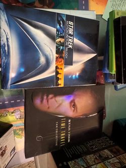 Star Trek DVD Bundle Motion Picture Trilogy 1-3 and Time Travel Fan Collective.