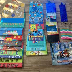 Gift Bag Party Bag Bundle Lot Set