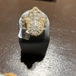 10k Mens Diamond Ring. 6ctw. Life Time Warranty .