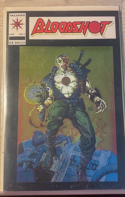 Bloodshot Comic Book. Number 1. Issued In 1993