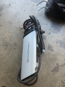 SemaConnect Level 2 electric vehicle charging station, rated for 6.6 kW (208–240V / 30A) with an attached SAE J1772 connector cable