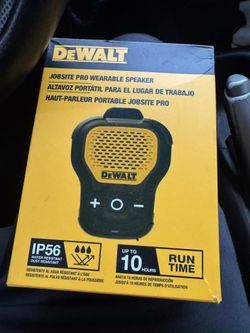 Dewalt Wearable Speaker