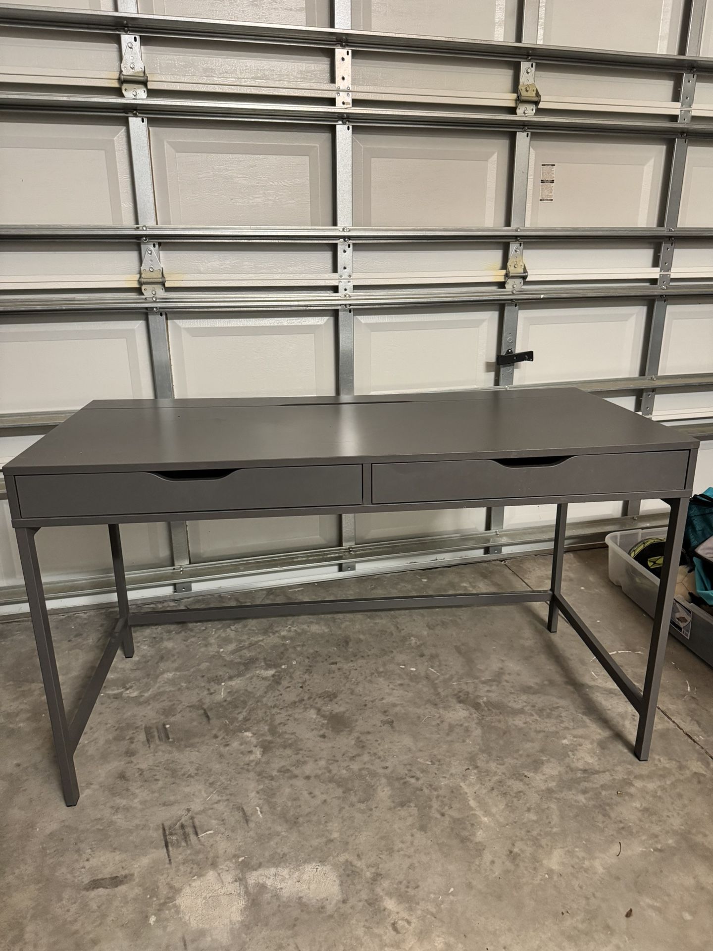 IKEA Grey Office Desk