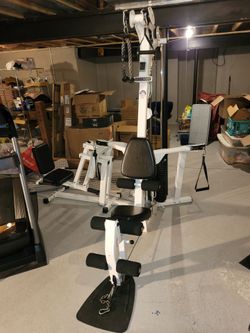 Parabody multi exercise strength system, universal cable home gym with leg press