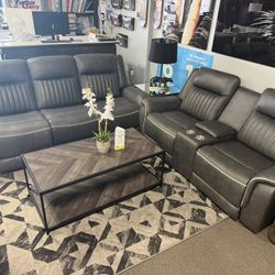 Gorgeous Sofa Loveseat ❤️🥹🙏 LED LIGHTS! 