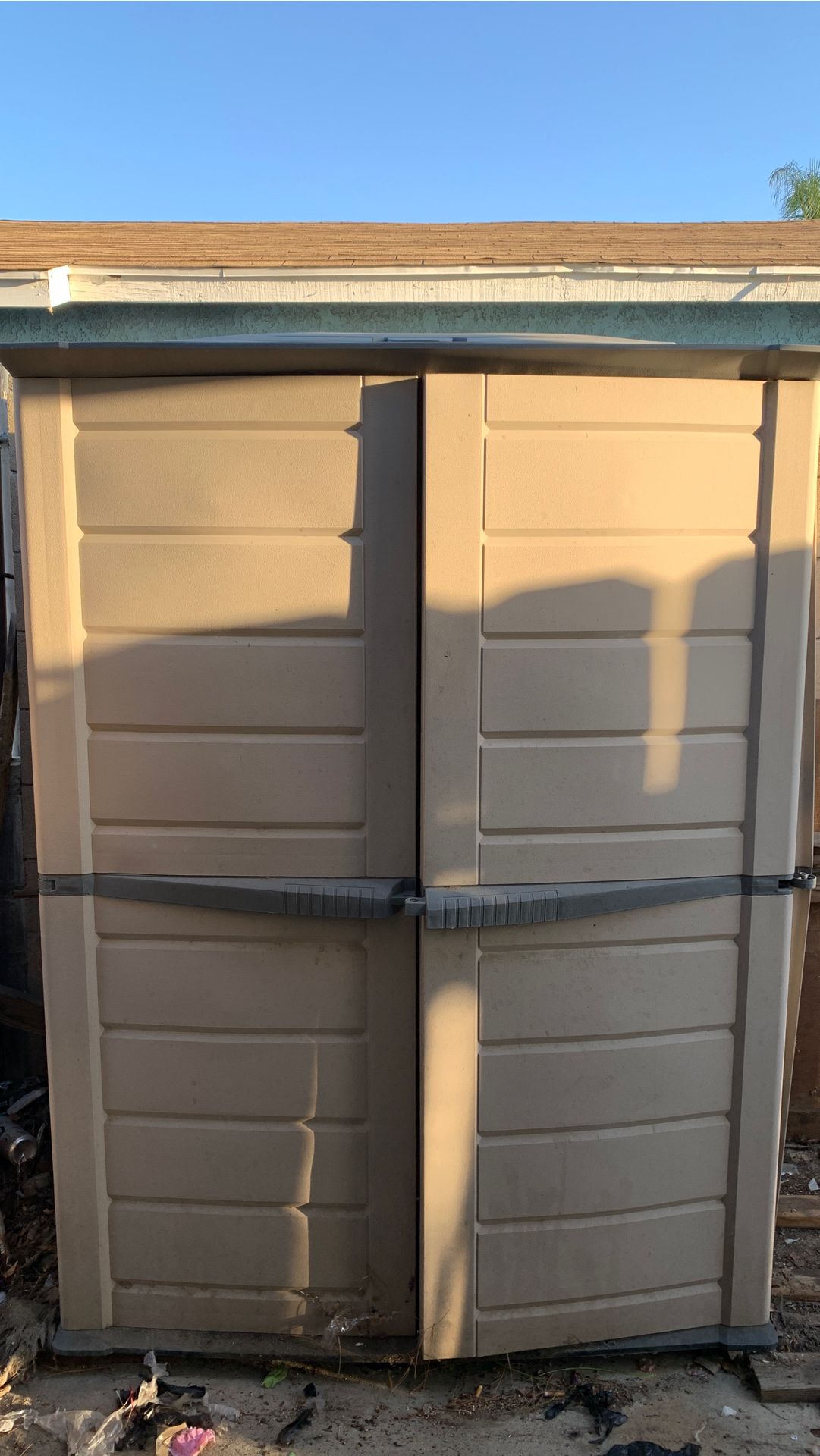 FREE Rubber made storage sheds