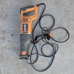 RIDGID Reciprocating Saw – Heavy Duty Power Tool (Corded)
