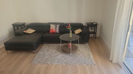Living Room sofa set with cocktail table and matching ends