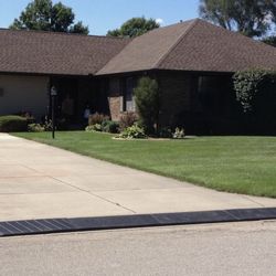 BRIDJIT 3-Piece Expandable Curb Ramp Set Approx 12 Feet Wide