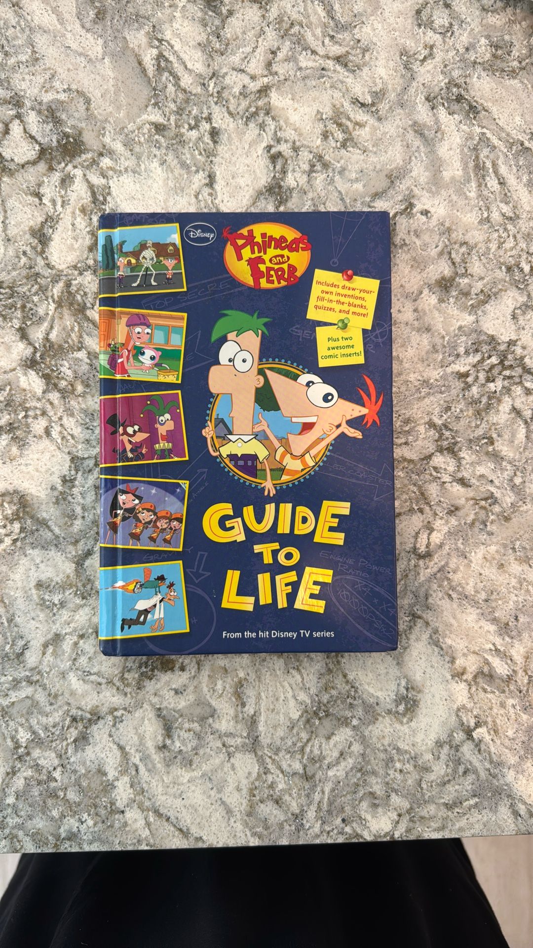 Phineas and Ferb Guide To Life (hardback) New