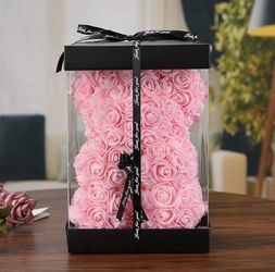 Pink Rose bear (NEW)