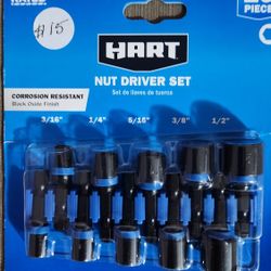 Hart Impact Driver Nut Set