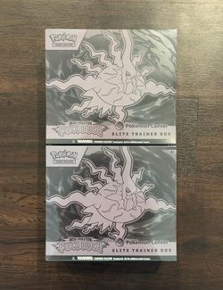 Pokemon Pitch Black Elite Trainer Box ETB Pokemon Center Exclusive