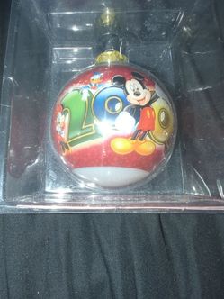 Disney Mickey Mouse 2000 Christmas Ornament