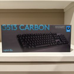 Logitech G513 Carbon Mechanical RGB Gaming Keyboard – Excellent Condition