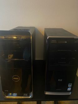 2 Dell and Hp pc