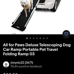 Dog Ramp Telescoping 