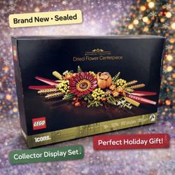 LEGO Icons Dried Flower Centerpiece (10314) – Brand New & Sealed