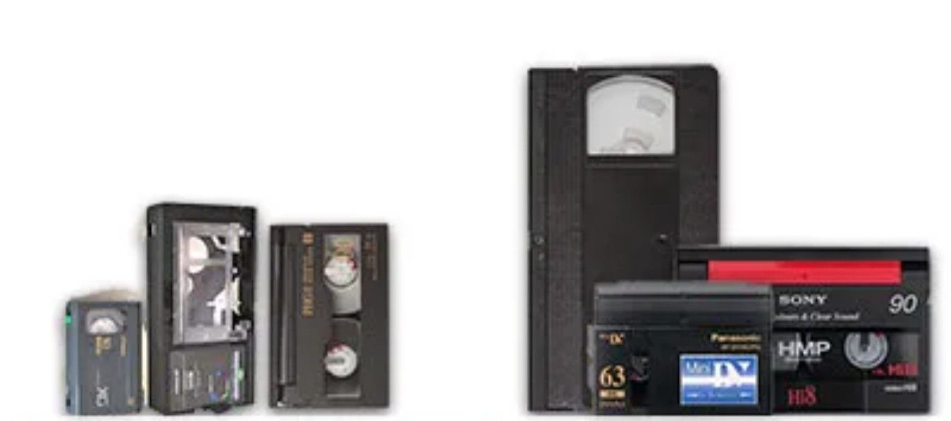 Vhs, Hi-8, Mini DV Tape Digital Conversion