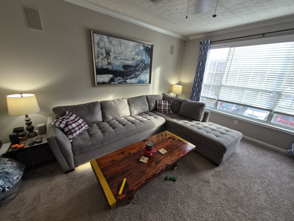 Sectional Couch With Right Facing Chaise