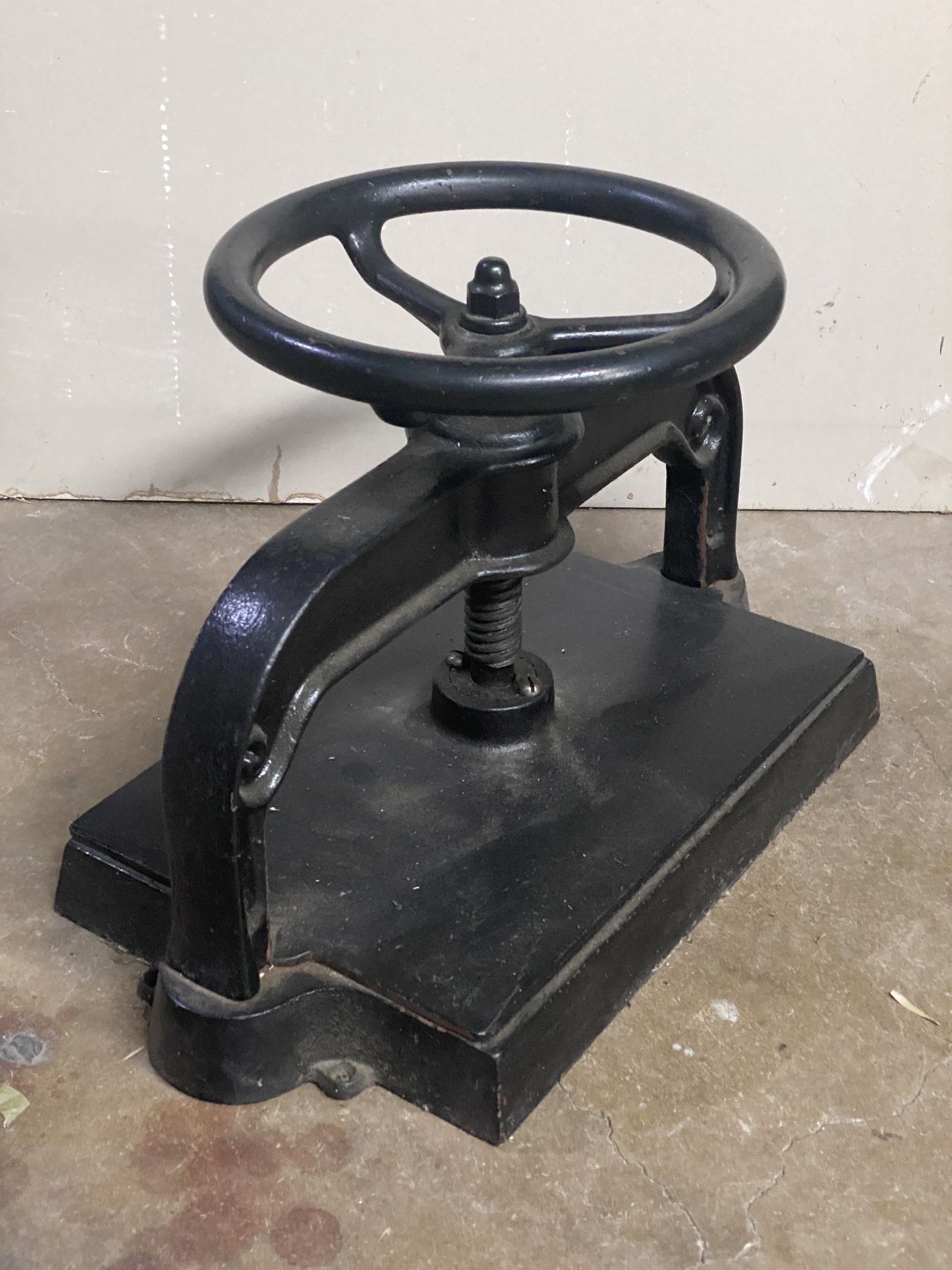 Vintage Antique Book Press Bookbinding