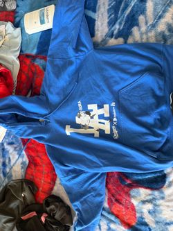 LA Dodgers x Hololive Gawr Gura Hoodie