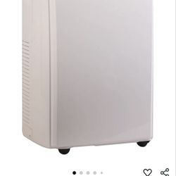 BLACK+DECKER 10,000 BTU Portable Air Conditioner for Rooms up to 450 Sq. with Remote Control, White