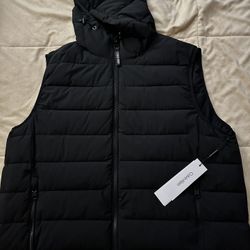 New Calvin Klein Sleeveless Water Resistant Jacket