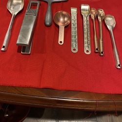 Collection of vintage kitchen tool lot