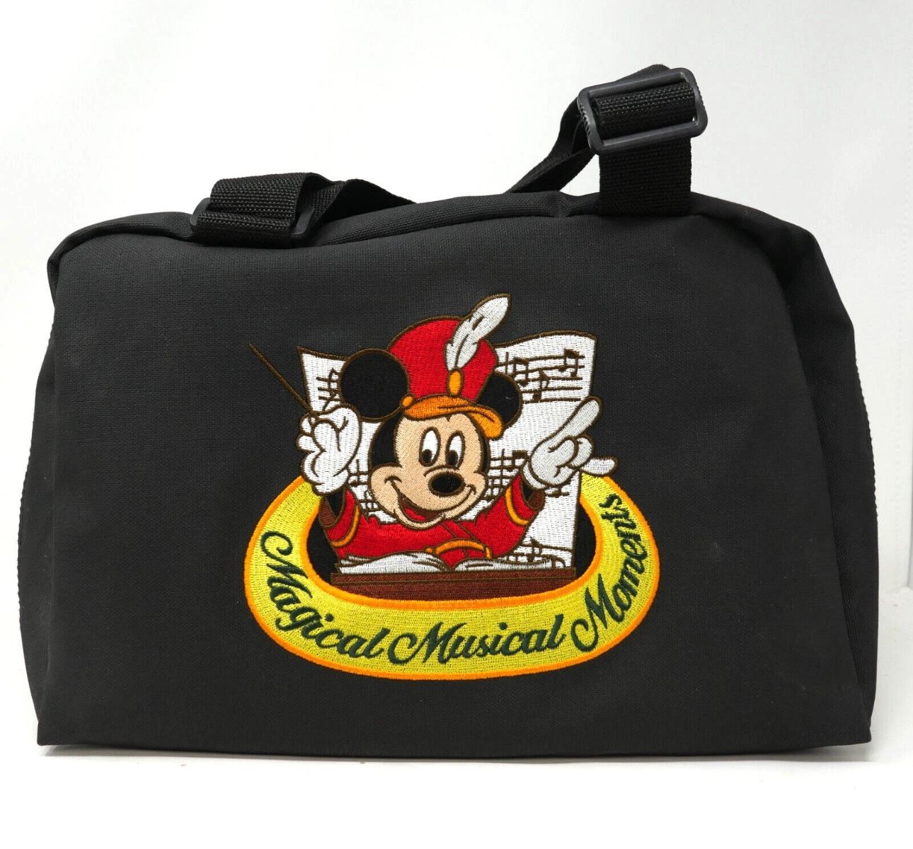 Disney Magical Musical Moments Embroidered Mickey Mouse Disney Pin Trading Bag