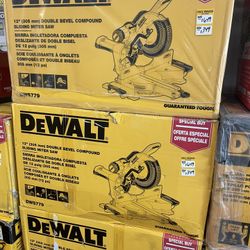 Dewalt 12” Sliding Miter Saw