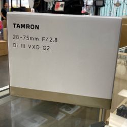 Tamron 28-75mm F2.8 Nikon Z Mount