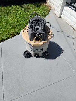Ridgid shop vac  no hose free
