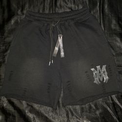 AMIRI MA Core Logo Shorts, Black, Sizes M & L