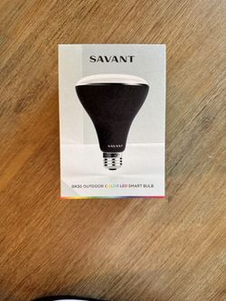 SAVANT BR30 Bluetooth Smart LED Lightbulb