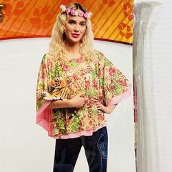 Adult Spirit Halloween Flower Child Costume One Size Fits Most