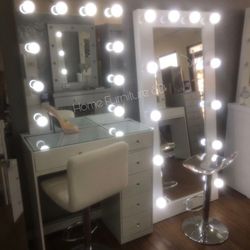 Vanity Dresser Makeup Table Mirror✨New