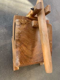 Máquina de mesquite para las tortillas de maiz!