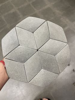 Island Stone Paragon Hex (sandstone Ocean Color)